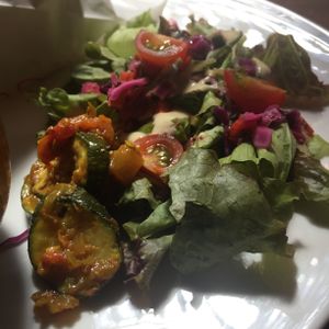 Yummy salad~ at Organic House Salute in Kyoto