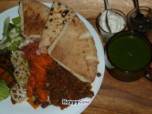 Pita Bread at Organic House Salute in Kyoto