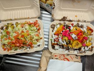 Plant based Shawerma at Osmow's Shawarma - Yonge St in Toronto