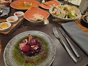 Appetizer at Mirage Restoran in Kraljevo