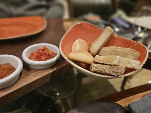 Bread at Mirage Restoran in Kraljevo