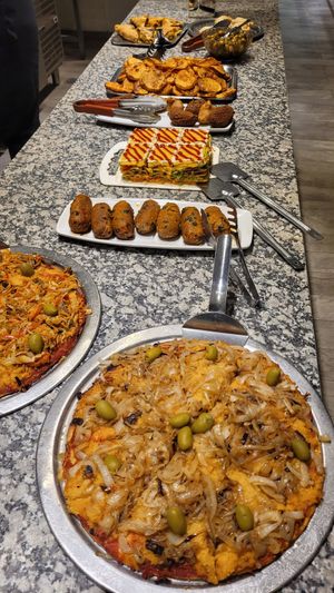 completely vegan buffet at Govinda - Downtown in Mendoza