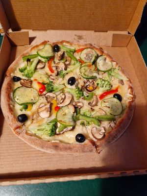 Pizza Terminal #Veganuary at Terminal Pizza Iserbrook/Blankenese in Hamburg
