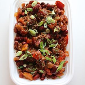 Veg Winter Chili Bowl (Vegan) at Vibrant Life in Moncton