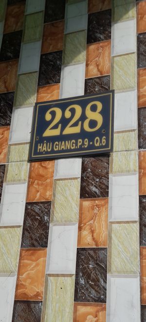 Address at An Dong in Ho Chi Minh City
