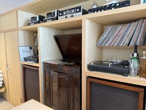 The audiophile dream of amazing records and setup inside the place #Veganuary at Vegan Soba Tokyo Ayler in Tokyo