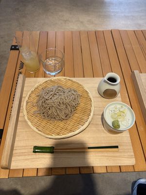   at Vegan Soba Tokyo Ayler in Tokyo