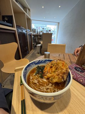   at Vegan Soba Tokyo Ayler in Tokyo