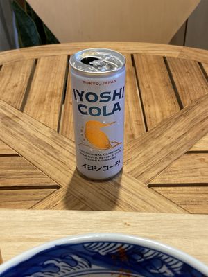 Cola  at Vegan Soba Tokyo Ayler in Tokyo