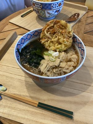   at Vegan Soba Tokyo Ayler in Tokyo