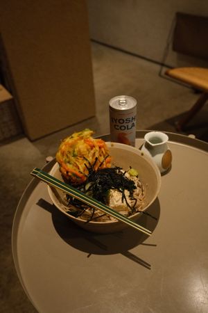   at Vegan Soba Tokyo Ayler in Tokyo