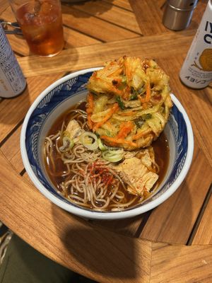   at Vegan Soba Tokyo Ayler in Tokyo