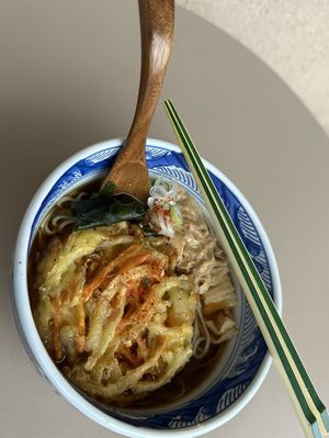   at Vegan Soba Tokyo Ayler in Tokyo