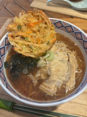   at Vegan Soba Tokyo Ayler in Tokyo