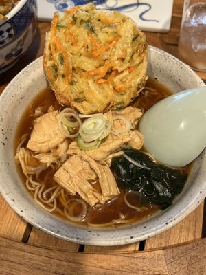  at Vegan Soba Tokyo Ayler in Tokyo