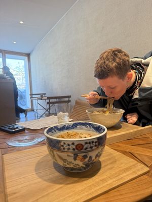   at Vegan Soba Tokyo Ayler in Tokyo