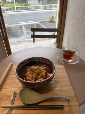   at Vegan Soba Tokyo Ayler in Tokyo