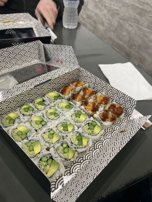 Fuji Sushi - AAC and sweet potato sushi rolls  at Fuji Sushi  in Eagan