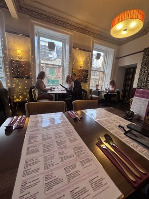 Inside   at Thairiffic Restaurant in Glasgow