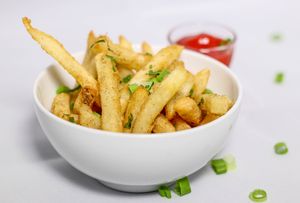 Masala Fries at Bombay Food Junkies in St Louis