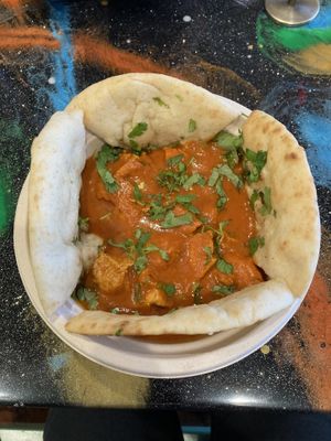 Butter chicken!  at Bombay Food Junkies in St Louis