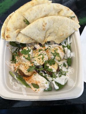 Falafel Bowl   at Bombay Food Junkies in St Louis