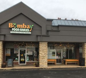 Exterior during the day, November 2023 at Bombay Food Junkies in St Louis