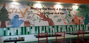 Handpaint at Bombay Food Junkies in St Louis