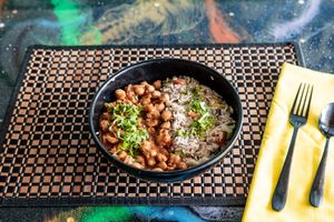 Chic Pea Bowl at Bombay Food Junkies in St Louis