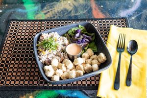 Tofu Bowl at Bombay Food Junkies in St Louis