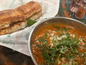 Pav bhaji  at Bombay Food Junkies in St Louis