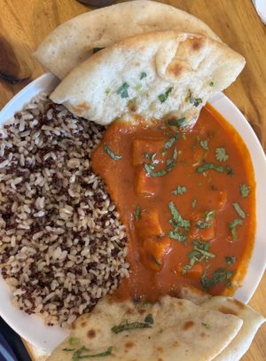 butt’r tofu bowl! at Bombay Food Junkies in St Louis