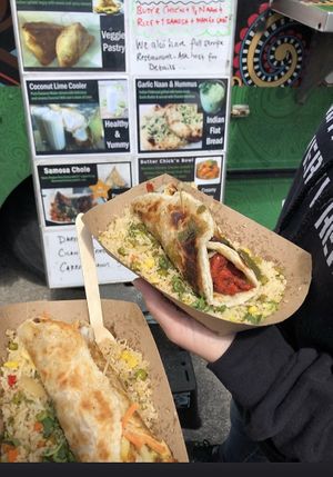 Love the food truck. Chicken Marsala very good at Bombay Food Junkies in St Louis