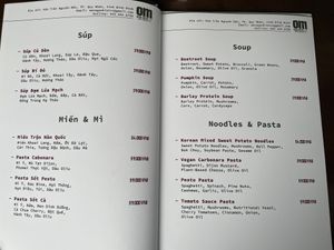 Menu 3  at OM - Vegan Bistro in Qui Nhon