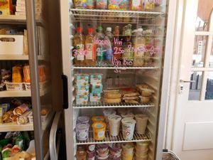 Refrigerated section at Tofulino in Winterthur