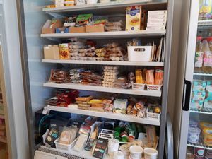 Refrigerated section at Tofulino in Winterthur