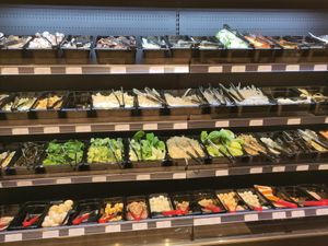 Plenty of vegan options to choose from! at Bowl Maker Society in Freiburg