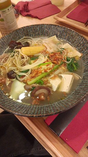 Garlic vegan at Bowl Maker Society in Freiburg