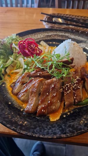 Vegan duck! at Dream Vegan in Berlin