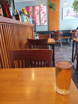 Almost empty at 15pm at Dream Vegan in Berlin