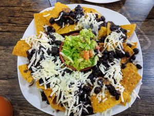 Nachos at La Chaparrita in Sevilla