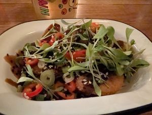 Salt and chilli chicken bites  at The Raven in Chester