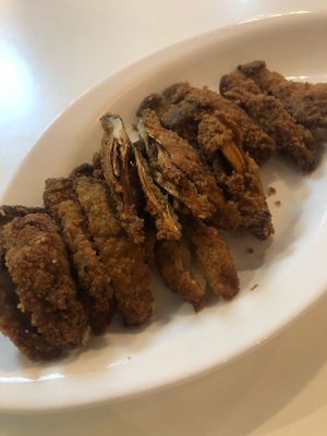 Super yummy Vegan Fried “Chicken” (VFC) at Yuan Vegetarian Bistro in East Singapore