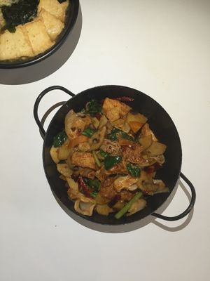 Mala! Not bad too at Yuan Vegetarian Bistro in East Singapore