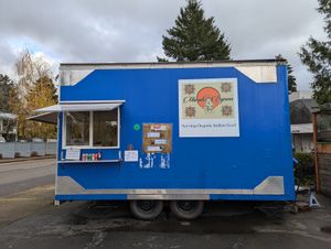 cart at Maruti Express in Portland