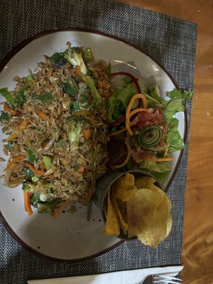 One of best rice dishes I’ve ever eaten in world!  at Nativo in Monteverde
