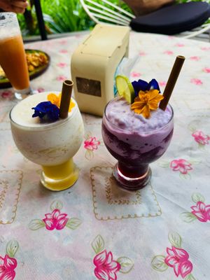 Tasty artful drikms at The Nature Samui in Koh Samui