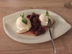 Pudding  at The Tasty Leaf in Nuremberg