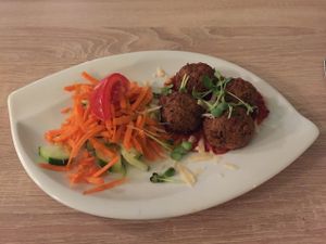 Starter at The Tasty Leaf in Nuremberg