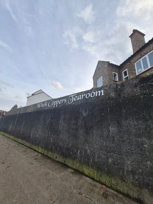 Sea view at Whelk Coppers Tea Rooms in Sheringham
